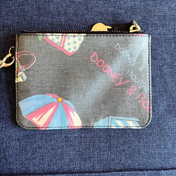 Dooney & Bourke Pink Heart Charm Wallet - Picture 4 of 6